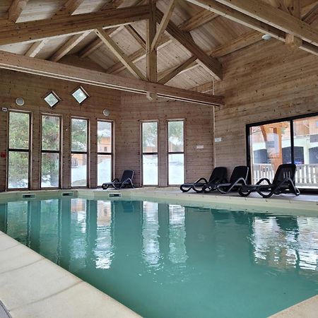 Chalet By Sophie Superdevoluy Avec Piscine Екстериор снимка