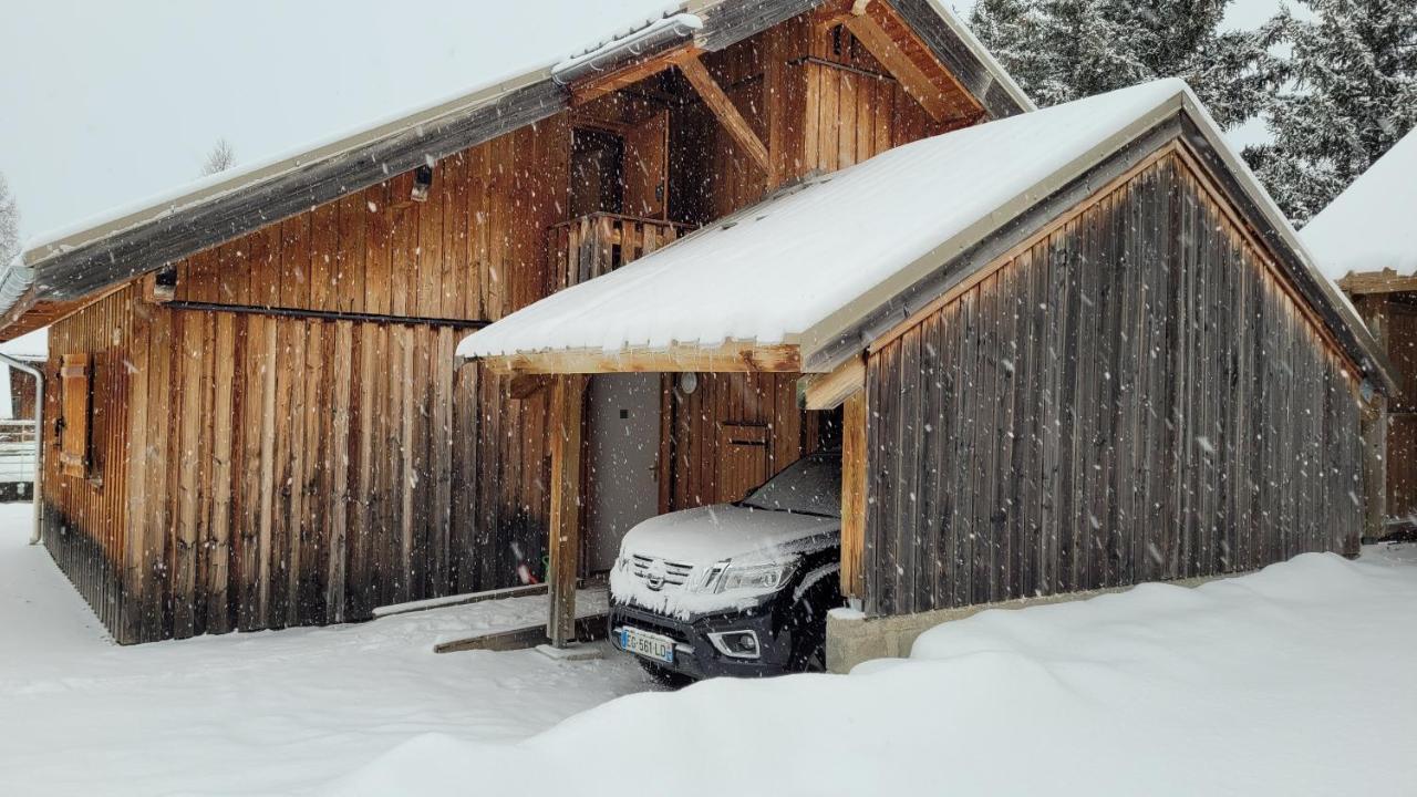 Chalet By Sophie Superdevoluy Avec Piscine Екстериор снимка